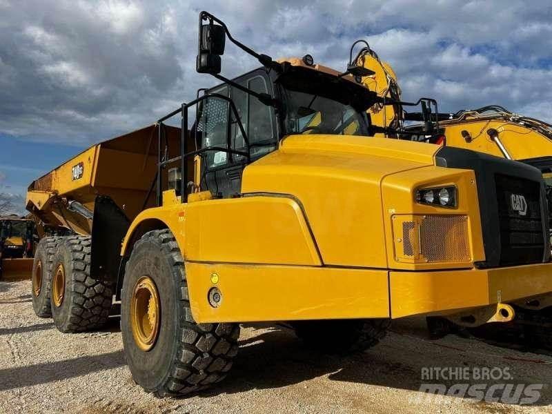 CAT 740GC Liigendraamiga pinnaseveokid