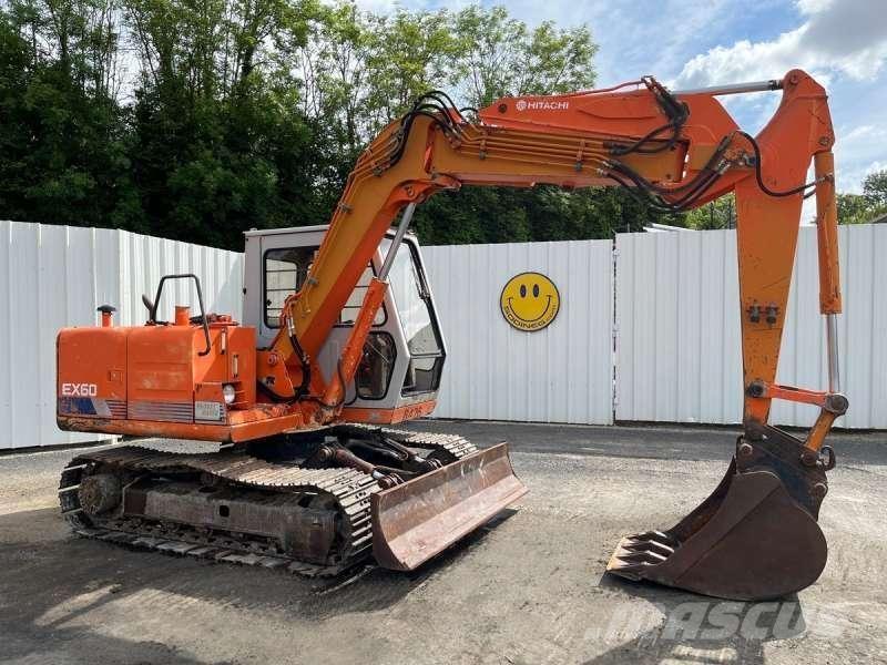 Hitachi EX60 Roomikekskavaatorid
