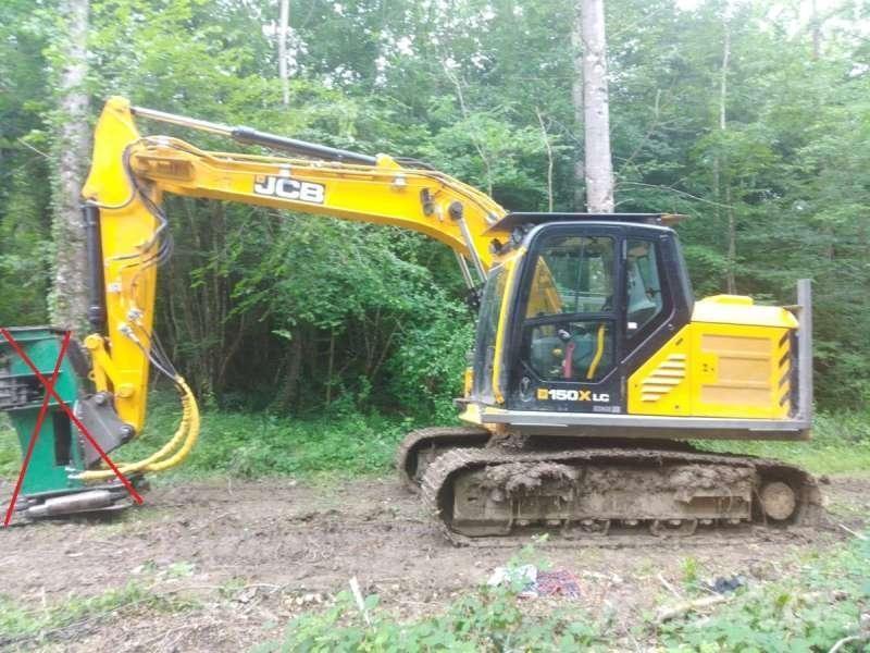 JCB 150XL SV Roomikekskavaatorid