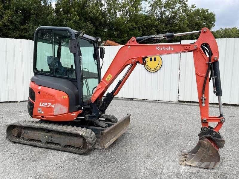 Kubota U27-4 Miniekskavaatorid < 7 t