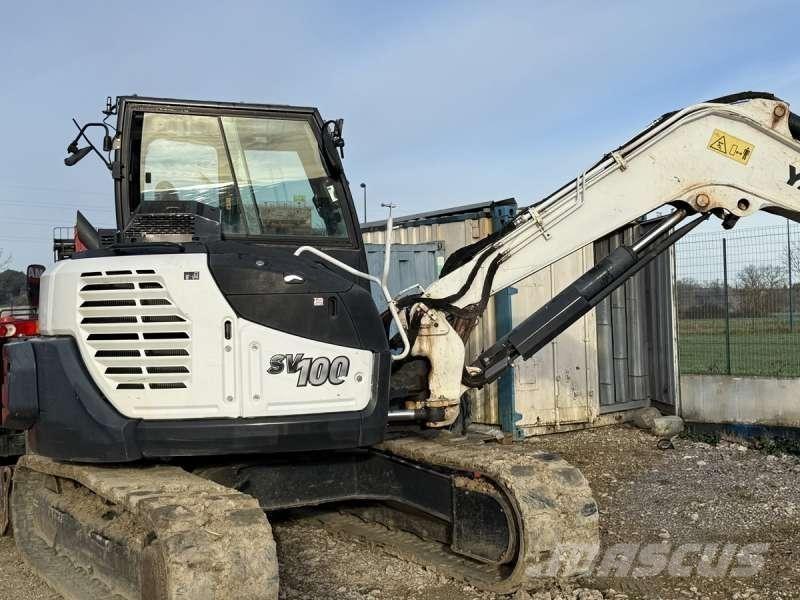 Yanmar SV100 Roomikekskavaatorid