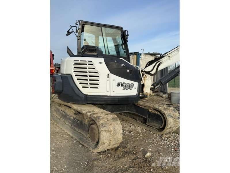 Yanmar SV100 Roomikekskavaatorid