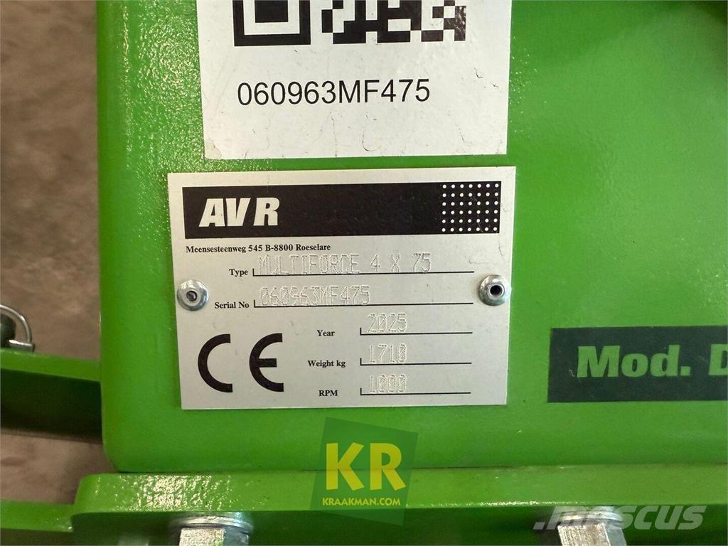 AVR MultiForce Reaskülvimasinad