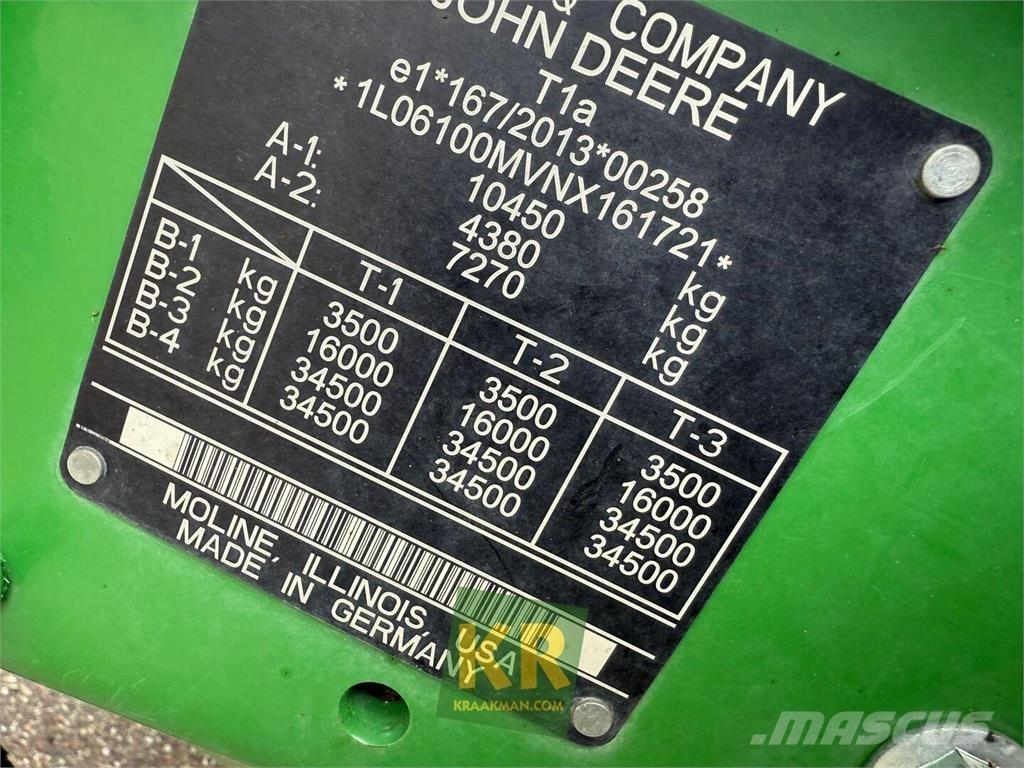John Deere 6100M Traktorid