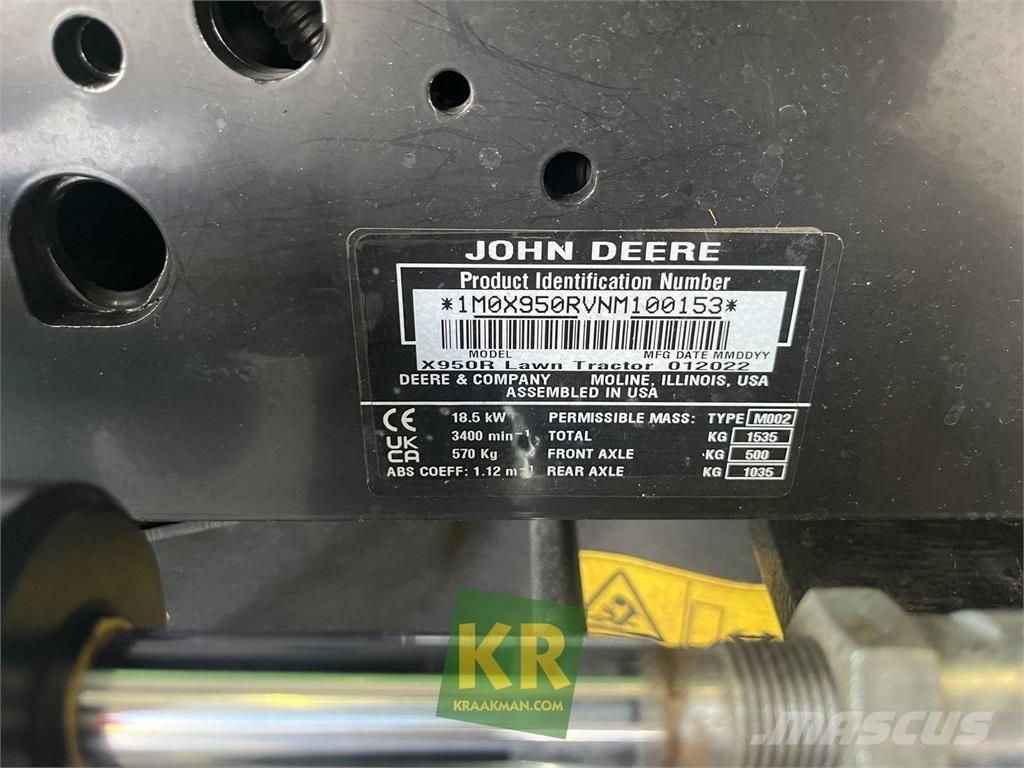 John Deere X950R Murutraktorid
