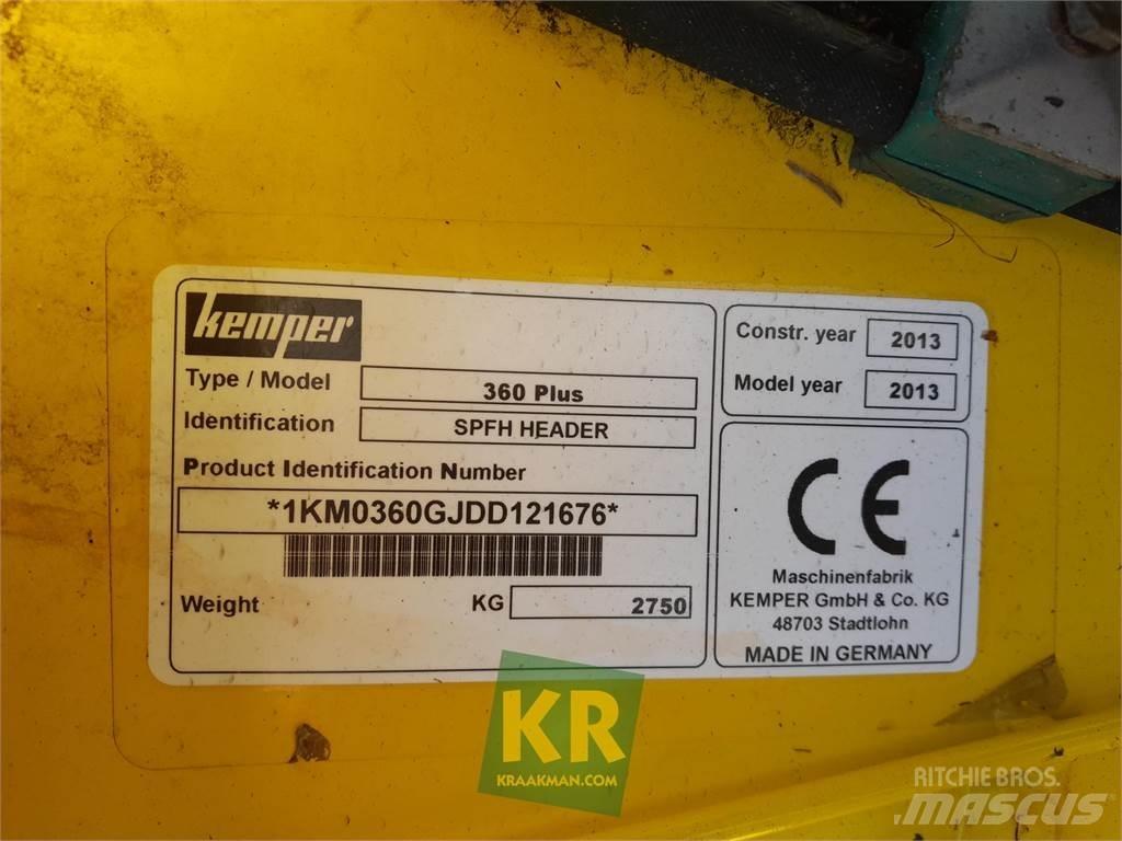Kemper 360 Plus Kombainide heedrid