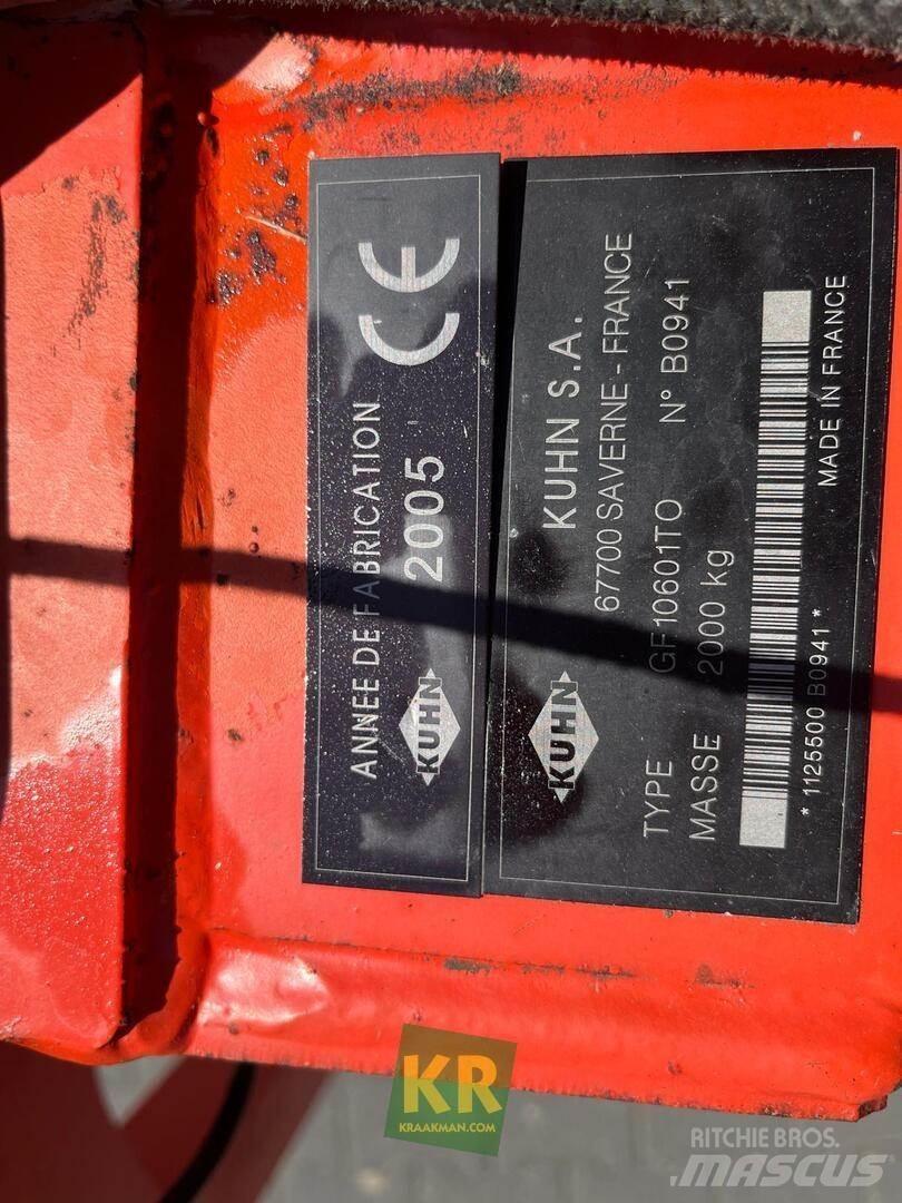 Kuhn GF 10601 Vaalutid ja kaarutid