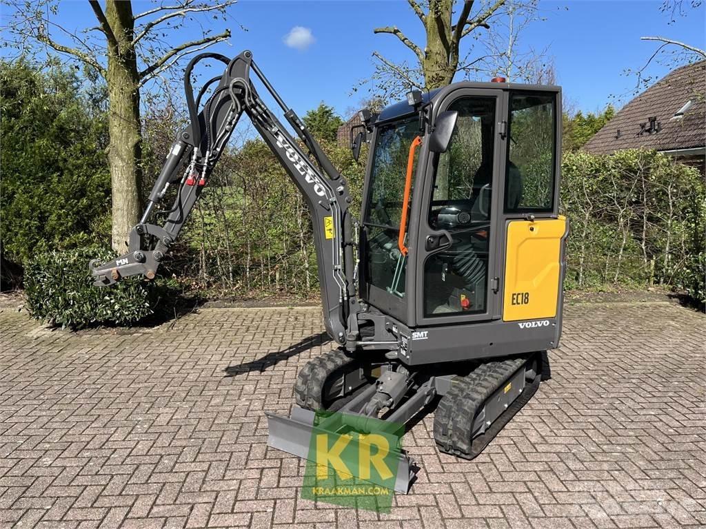 Volvo EC18E Roomikekskavaatorid