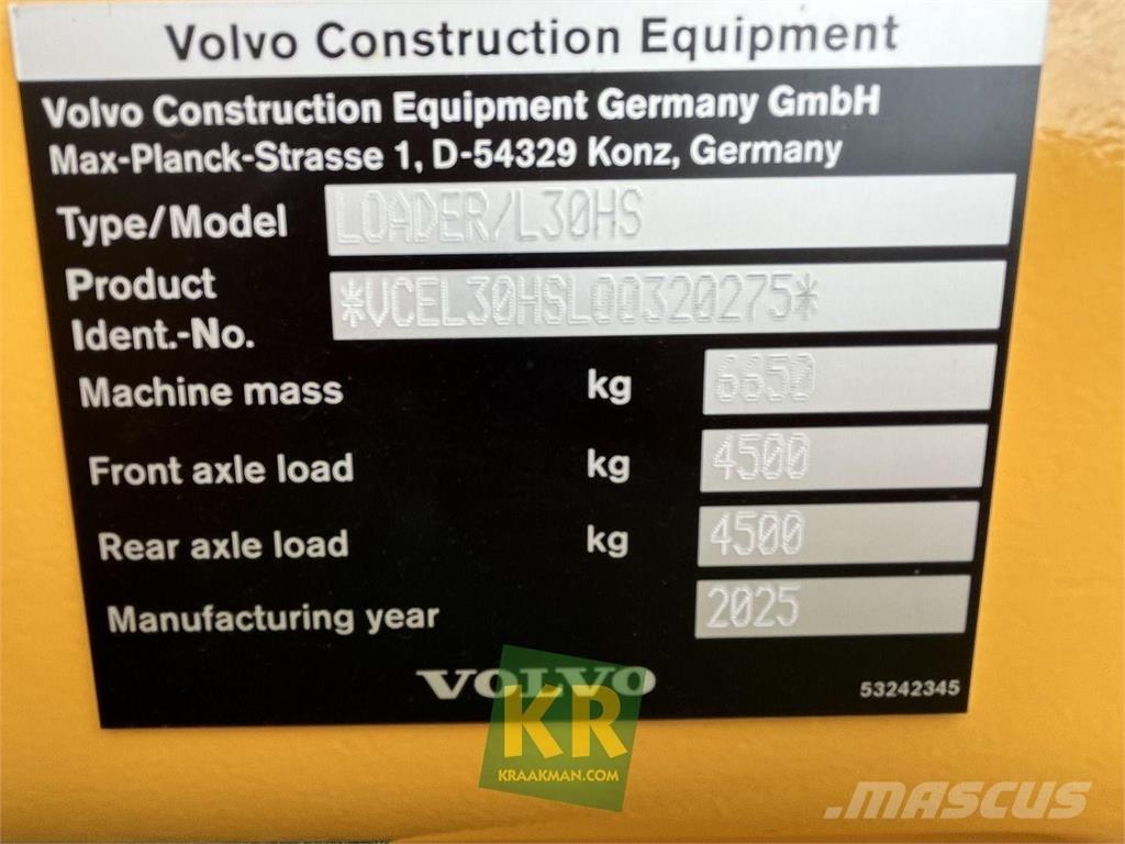 Volvo L30HS Rataslaadurid