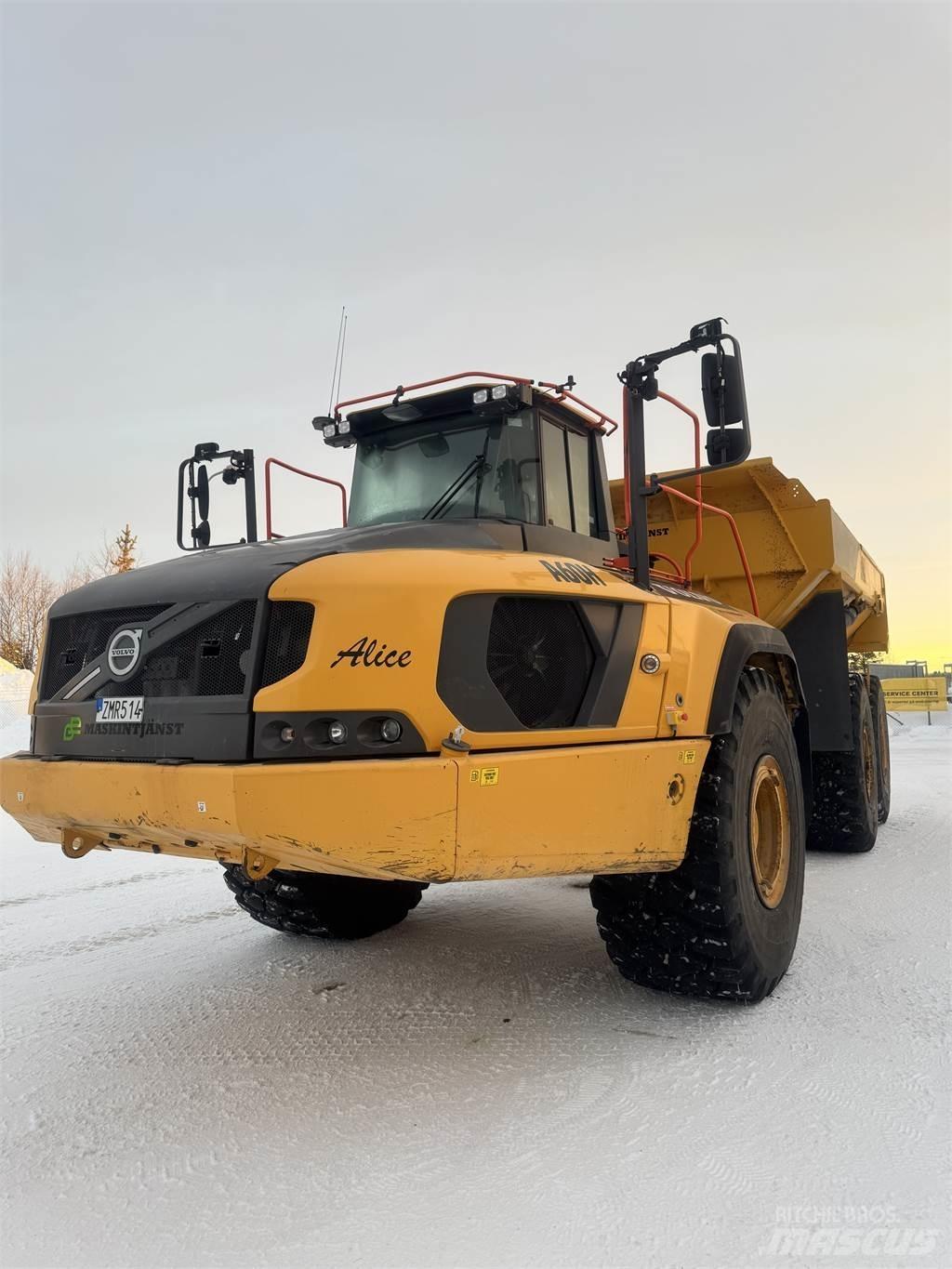 Volvo A60H Liigendraamiga pinnaseveokid