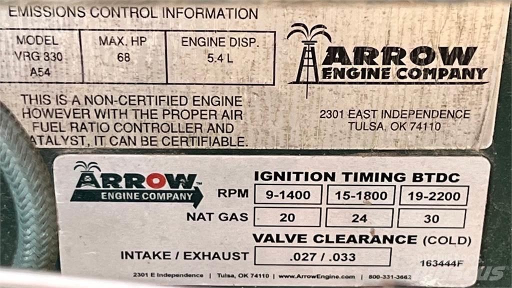 Arrow VRG330 Mootorid