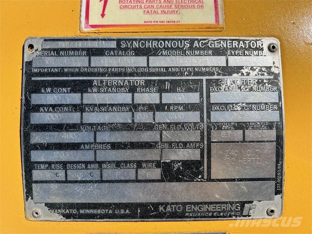Kato 800kW Muud generaatorid