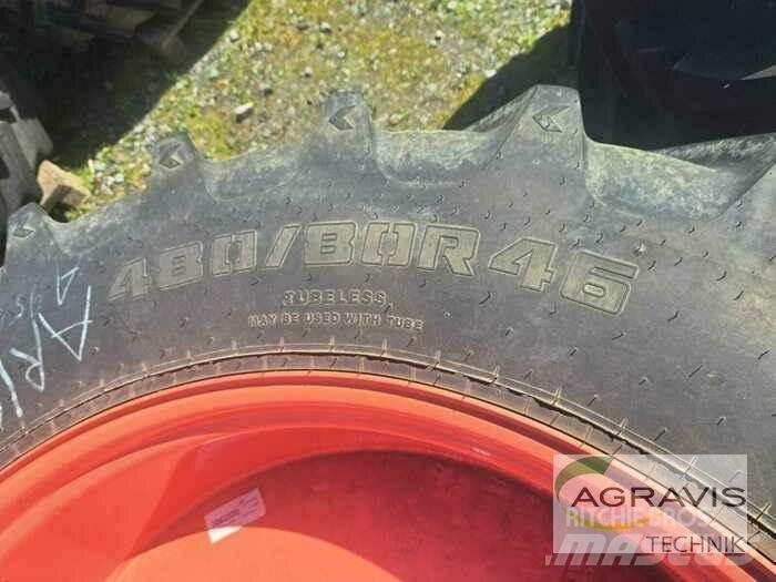  480/80R46 Rehvid, rattad ja veljed