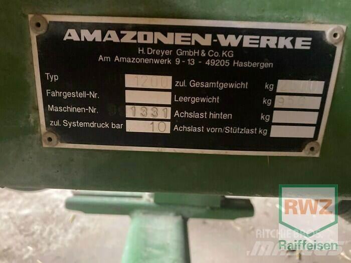 Amazone UF 1200 Haagispritsid