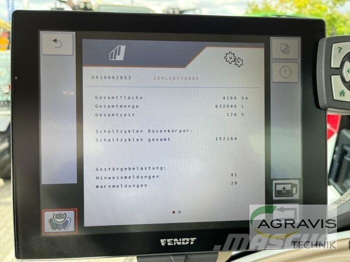 Amazone UX 8601 SUPER Haagispritsid