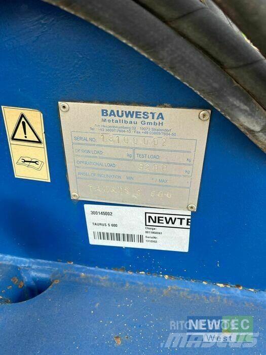  Bauwesta TAURUS S 600 Kultivaatorid