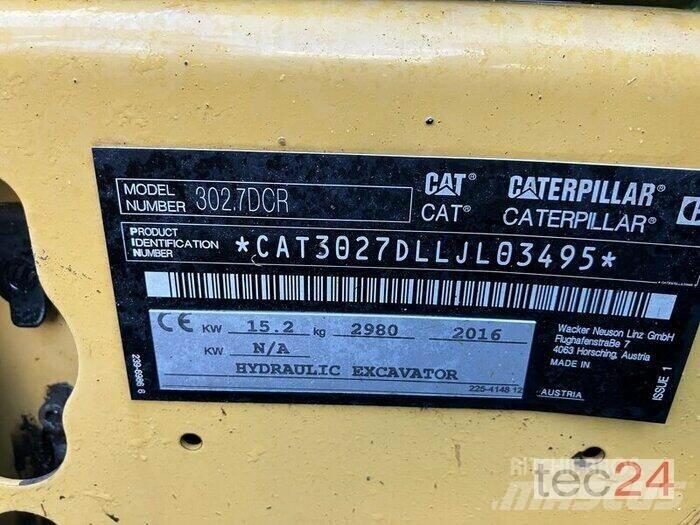CAT 302.7 D Ratasekskavaatorid