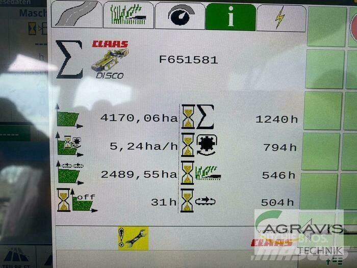 CLAAS DISCO 9200 C AS Niidukid
