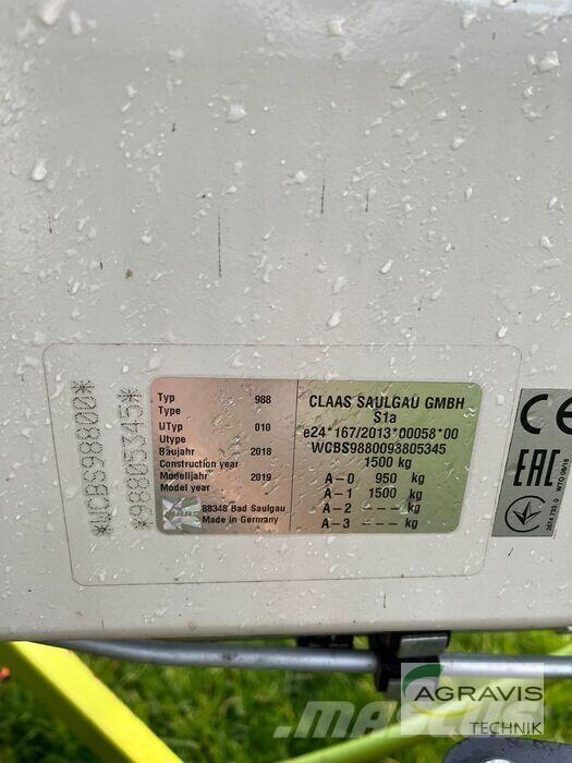 CLAAS LINER 2900 TREND Vaalutid ja kaarutid