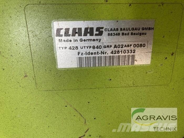 CLAAS PU 300 HD Silo- ja heinavarumise tehnika tarvikud
