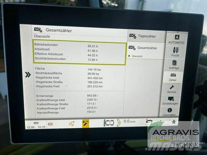 CLAAS TRION 650 Teraviljakombainid