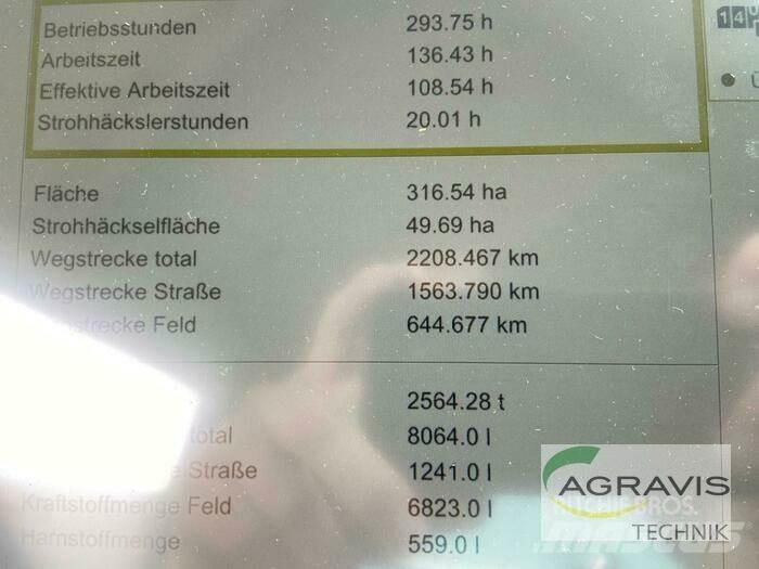 CLAAS TRION 730 Teraviljakombainid