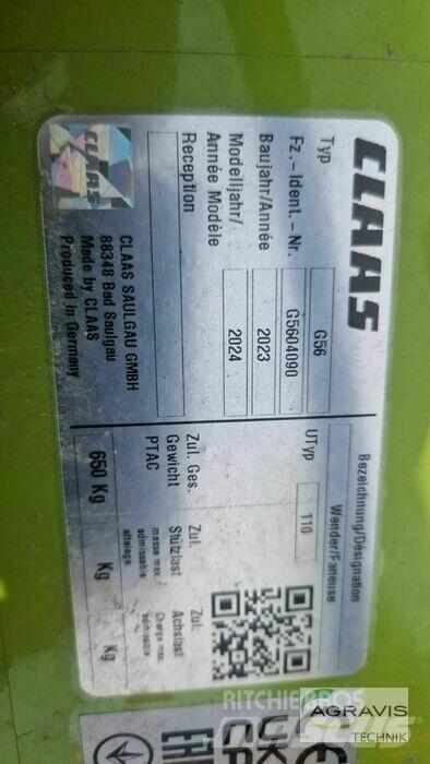 CLAAS VOLTO 55 Vaalutid ja kaarutid