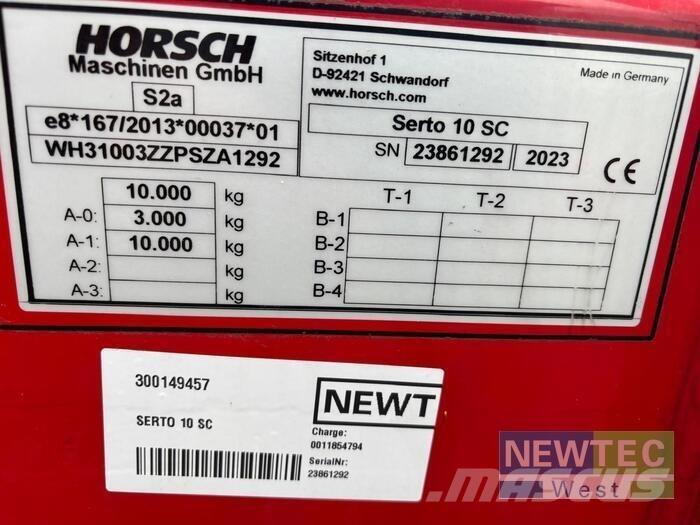 Horsch SERTO 10 SC Külvikud
