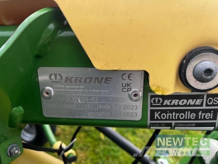 Krone VENDRO 560 Vaalutid ja kaarutid