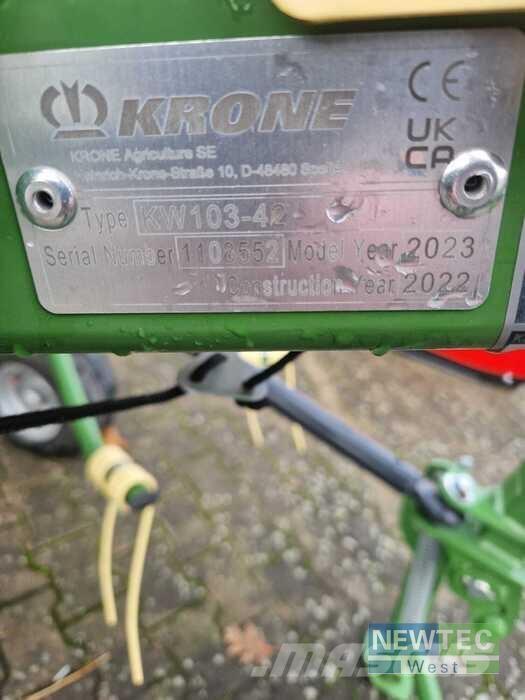 Krone VENDRO 560 Vaalutid ja kaarutid