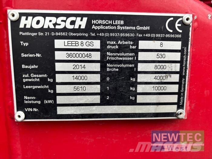  LEEB 8 GS Haagispritsid