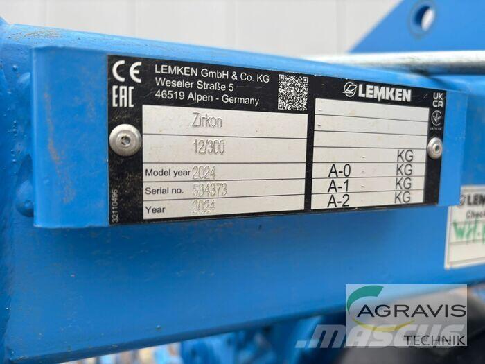 Lemken ZIRKON 12/300 Randaalid/mullafreesid