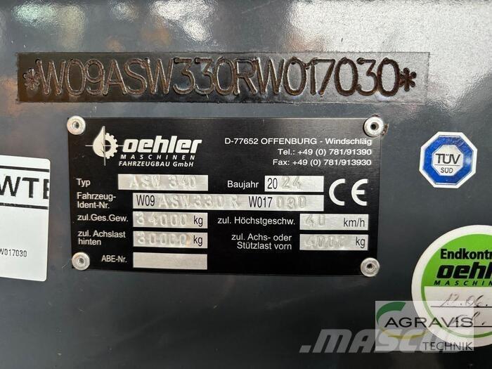 Oehler OL ASW 340 Muud haagised