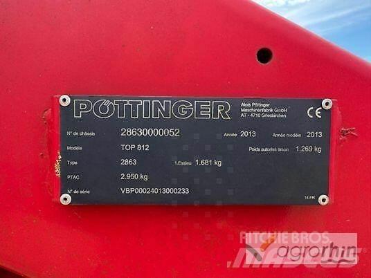Pöttinger TOP 812 Vaalutid ja kaarutid