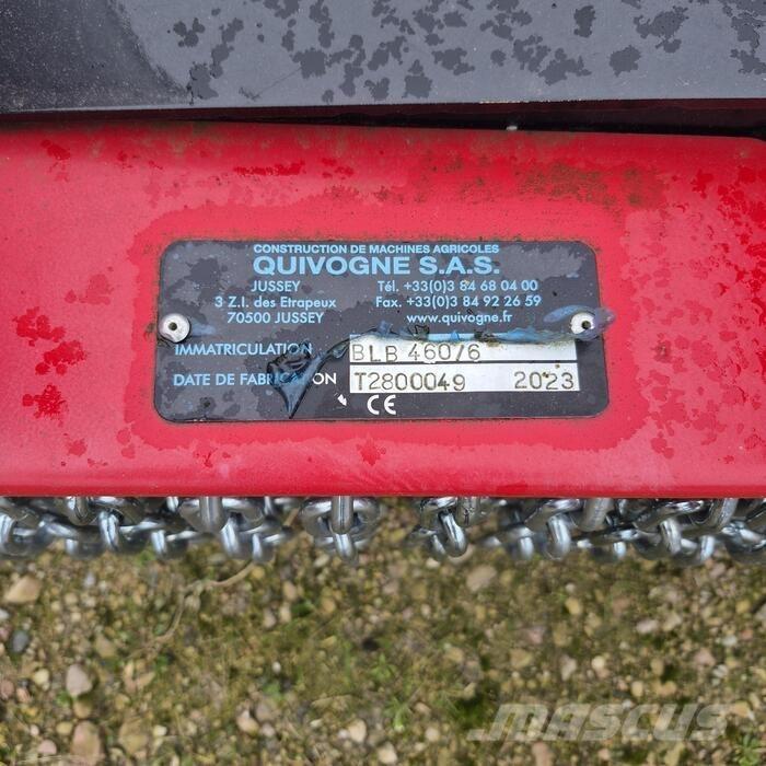 Quivogne BLB 460/6 Karjamaade niidukid / pealselõikurid