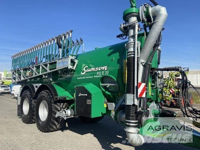 Samson PG II 20 Sõnnikulaoturid