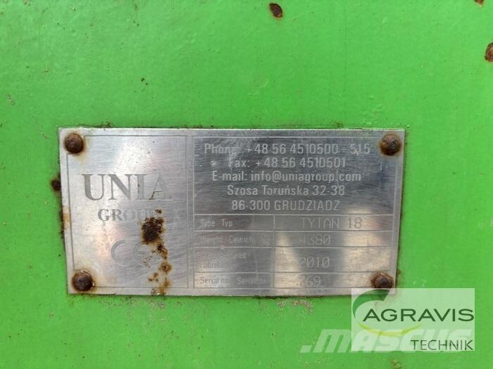 Unia TYTAN 18 Mineraalväetise laoturid