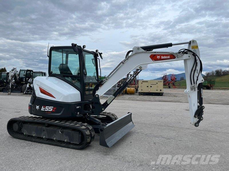 Bobcat E 55 Ratasekskavaatorid