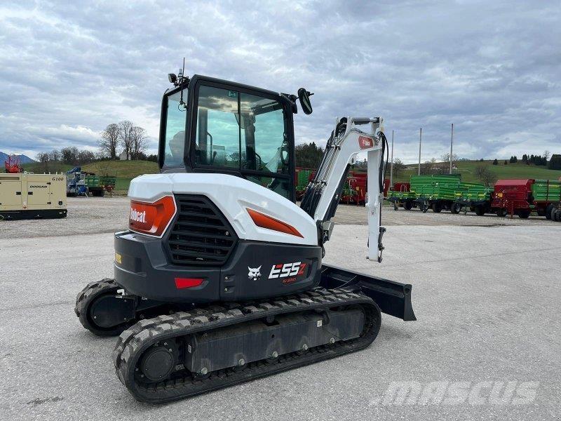 Bobcat E 55 Ratasekskavaatorid