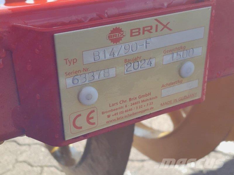 Brix B 14/90 F Rullmasinad