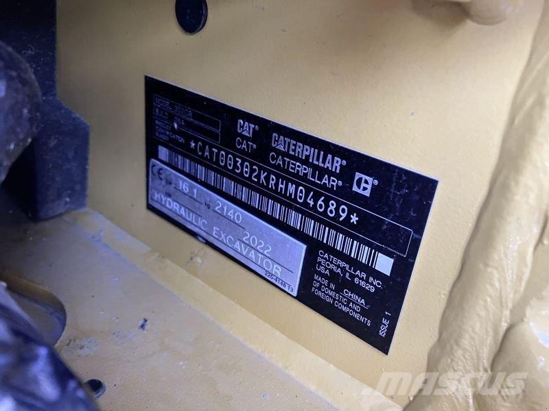CAT 302CR-05A Ratasekskavaatorid
