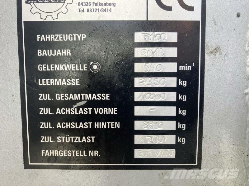  HIRL T110 Söödajagajad/mikserid