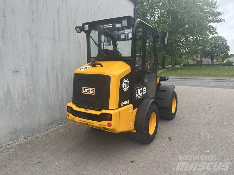 JCB 403 AGRI Frontaallaadurid ja ekskavaatorid