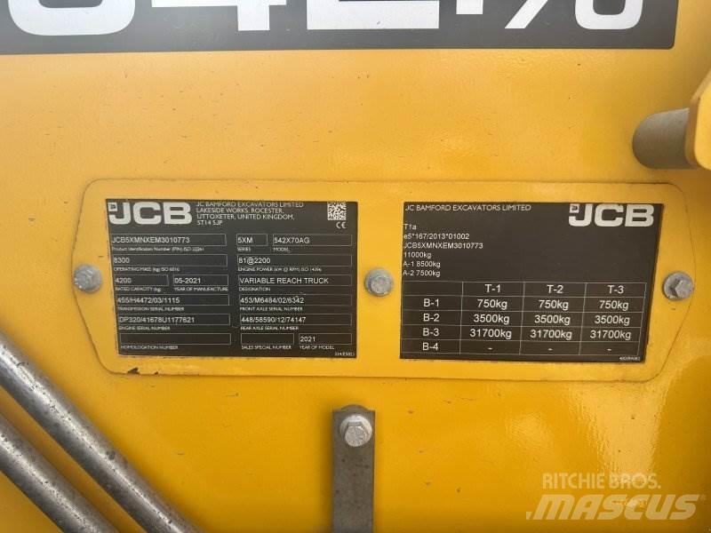 JCB 542-70 Teleskooplaadurid