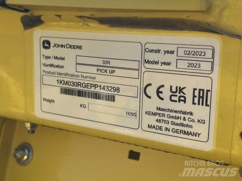 John Deere 30R Silo- ja heinavarumise tehnika tarvikud
