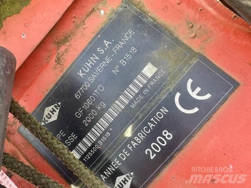 Kuhn GF 10601 Vaalutid ja kaarutid