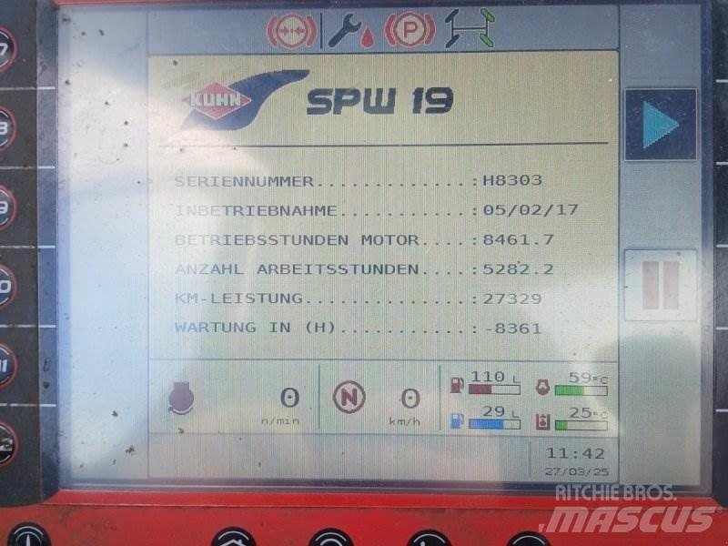 Kuhn SPW 19 Söödajagajad/mikserid