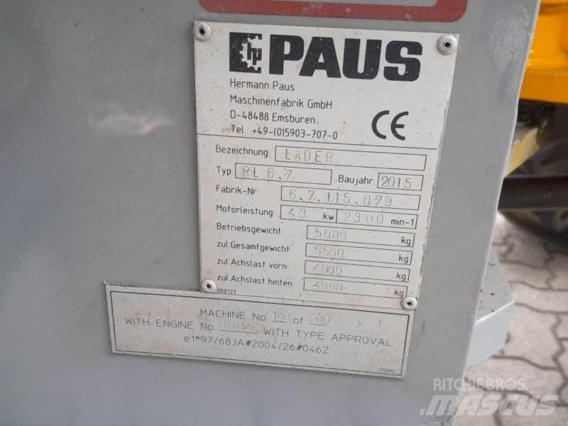 Paus RL 6.7 Rataslaadurid