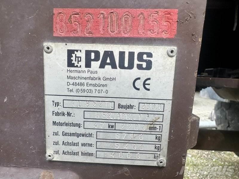 Paus RL 852 TL Teleskooplaadurid