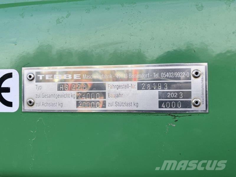 Tebbe HS 220 Sõnnikulaoturid